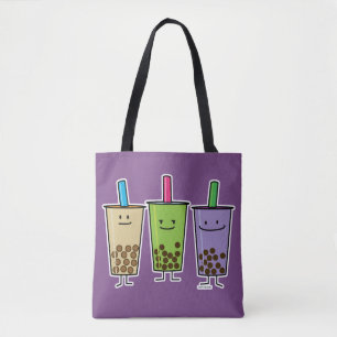 Bolso De Tela Tapioca del taro de la leche de la bebida del