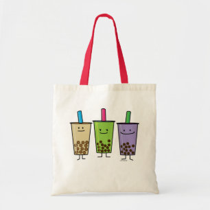 Bolso De Tela Tapioca del taro de la leche de la bebida del
