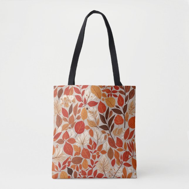 Bolso De Tela Tapiz de otoño (Anverso)