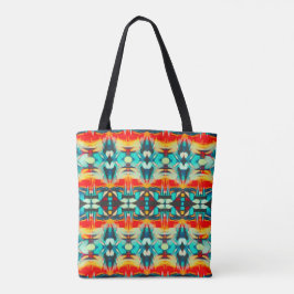 Bolso De Tela Tapiz Sol Tribal