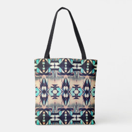 Bolso De Tela Tapiz Tribal