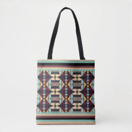 Bolso De Tela Tapiz Tribal Terroso