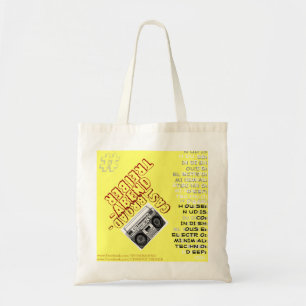 Bolso De Tela Tarde de usurero bolsita radio