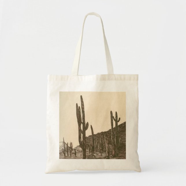 Bolso De Tela Tarde del desierto (Frente)