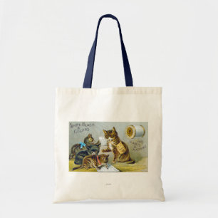 Bolso De Tela Tarjeta comercial del hilo, 1880