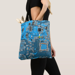 Bolso De Tela Tarjeta de circuito azul PCB del conjunto del circ