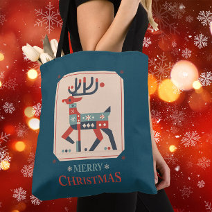 Bolso De Tela Tarjeta de navidades con diseño de Ilustracion de 