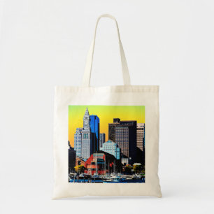 Bolso De Tela Tarjeta de Poster de la Casa del Personalizado en