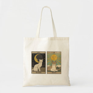 Bolso De Tela Tarjeta Kitty Tarot