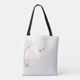 Bolso De Tela Tarjeta Panda romántica - Sé mía para siempre