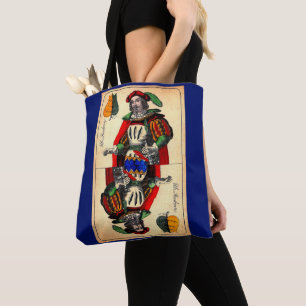 Bolso De Tela Tarjeta tarot n° 1 del siglo XIX