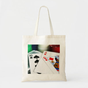 Bolso De Tela Tarjetas de póker