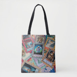 Bolso De Tela tarot cards tote bag