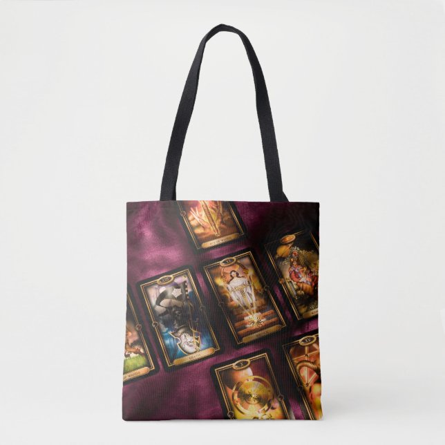 Bolso De Tela tarot cards tote bag (Anverso)
