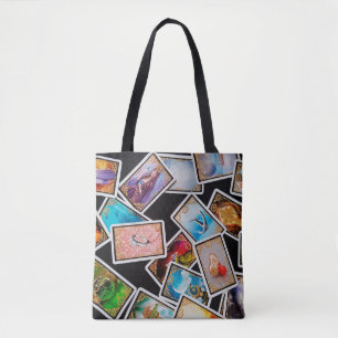 Bolso De Tela tarot cards tote bag