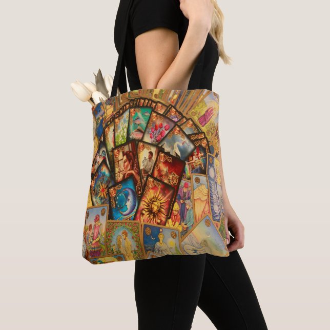 Bolso De Tela Tarot Cards Tote Bag (Detalle)