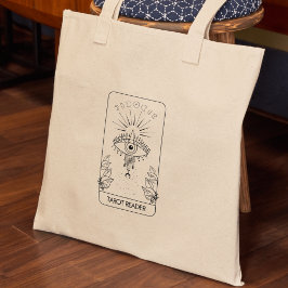 Bolso De Tela Tarot Celestial Mistical Evil Holographic
