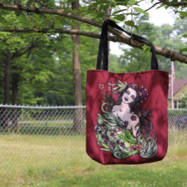 Bolso De Tela Tarot Goddess