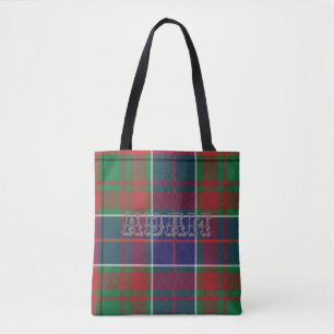 Bolso De Tela Tartán de Adán del clan