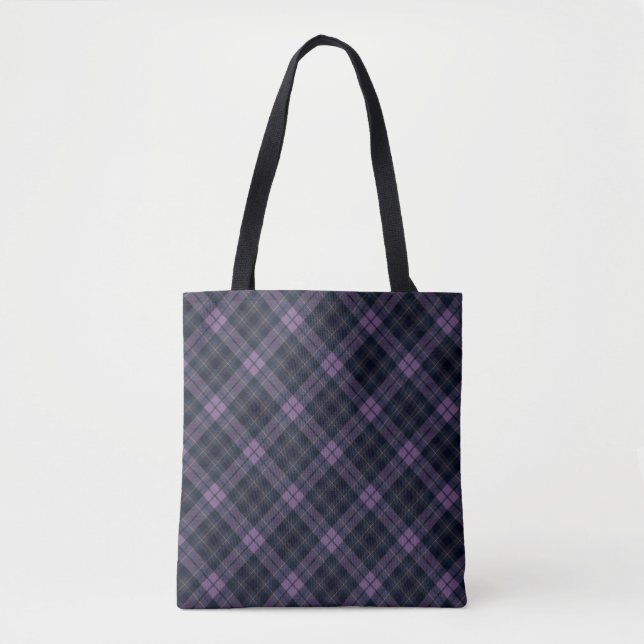 Bolso De Tela Tartán de Escocia #43 (Anverso)