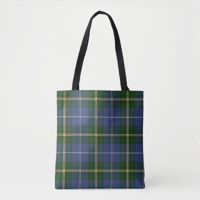 Bolso De Tela Tartán de Nueva Escocia (Anverso)