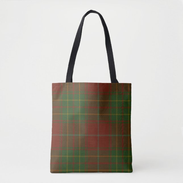 Bolso De Tela Tartán del clan de Burnett (Anverso)