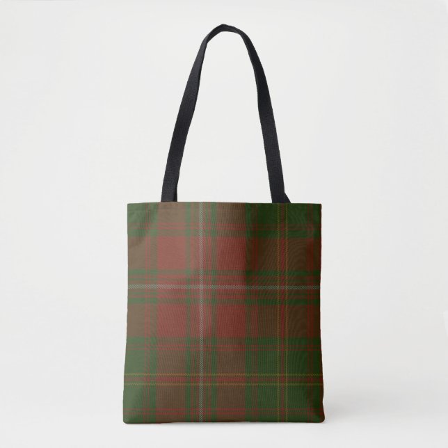 Bolso De Tela Tartán del clan de Hayes (Anverso)