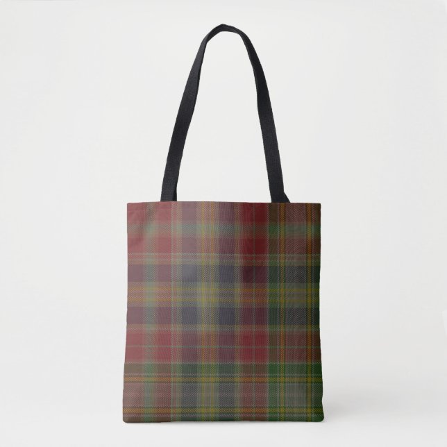 Bolso De Tela Tartán del clan del cazador (Anverso)