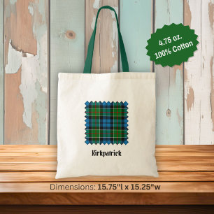 Bolso De Tela Tartan del Clan Kirkpatrick