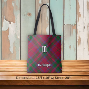 Bolso De Tela Tartan del Clan MacDougall