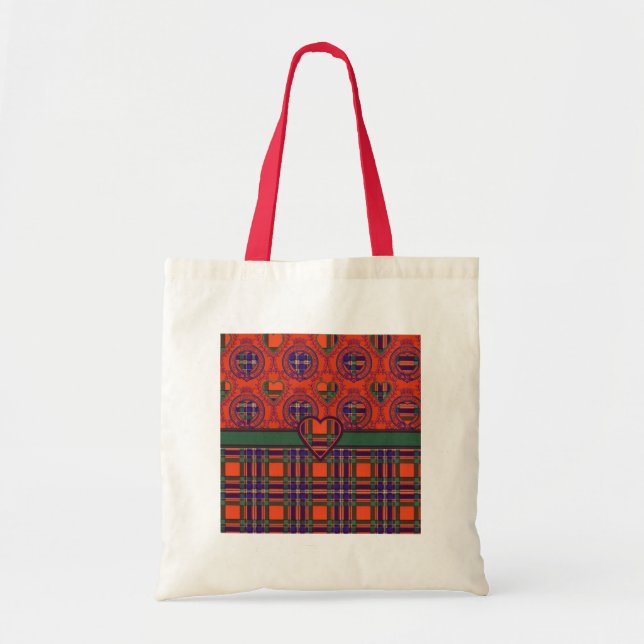 Bolso De Tela Tartán del escocés de Macfarlane (Frente)