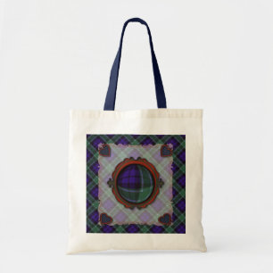 Bolso De Tela Tartán escocés del clan de Graham - tela escoces