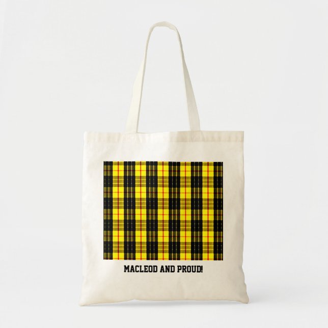 Bolso De Tela Tartán Lewis de MacLeod (Frente)