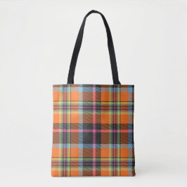 BOLSO DE TELA TARTAN PATTERN 9