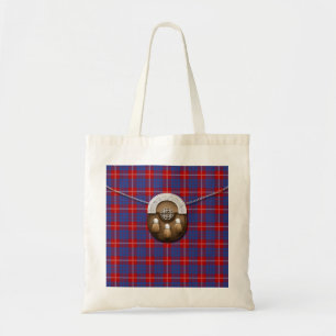 Bolso De Tela Tartán y escarcela de los montañeses de Escocia