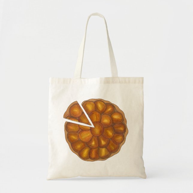 Bolso De Tela Tarte Tatin Fruit Tart Pasta de Pie de Apple (Frente)
