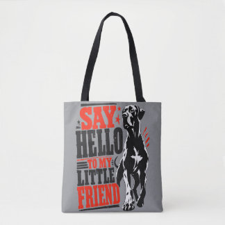 Bolso De Tela Tasche Doggenmotiv Kleine amigo