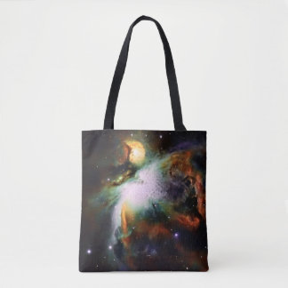 Bolso De Tela Tasche mit zwei kontrastreichen Astrobildern