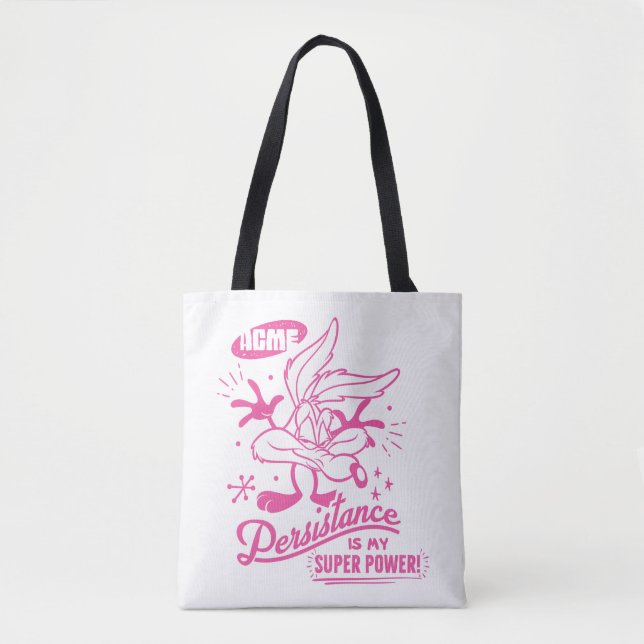 Bolso De Tela Tasty Retro WILE E. COYOTE™ (Anverso)