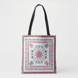 Bolsos de tela Punto Cruz Zazzle ES