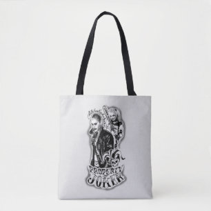 Bolso De Tela Tatuaje del aerógrafo del comodín y de Harley de