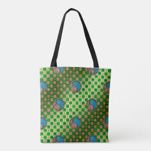 Bolso De Tela Tauro & Rata de Agua