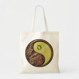 Bolso De Tela Tauro y tigre Metalizado