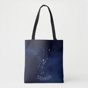 Bolso De Tela Taurus Constellation Tote Bag
