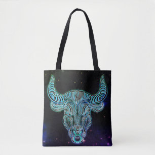 Bolso De Tela taurus el bulto zodiac tote bag