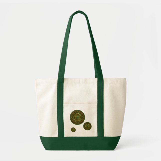 Bolso De Tela Taurus Mandala Tote Bag (Frente)