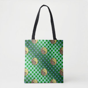 Bolso De Tela Taurus y la serpiente Metalizado