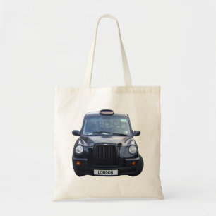 Bolso De Tela Taxi negro de Londres