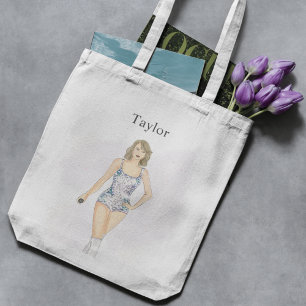 Bolso De Tela Taylor, sketch de moda