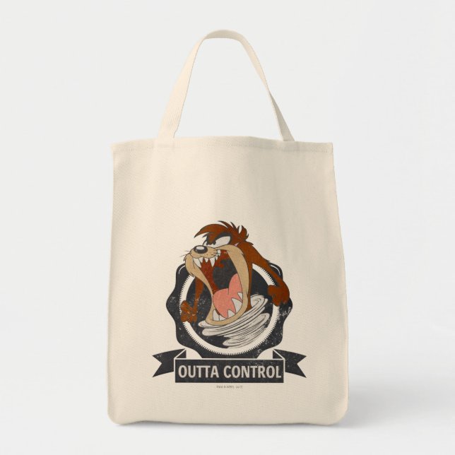 Bolso De Tela TAZ™ Fuera de Control (Frente)